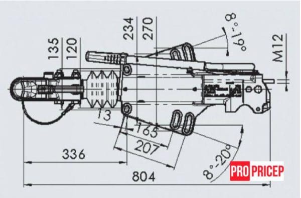 3375171843_inertsionnyj-tormoz-nakata Інерційне гальмо накату AL-KO V3500 2000-3500 кг