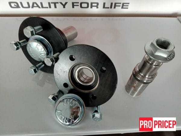 3376818197_stupitsa-fnk22-98h4 Маточина в зборі FNK22 98х4 під підшипник 34 / 64х37 650кг М12х1,5 Knott Autoflex