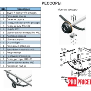 3377040364_ressora-7-listovaya-650kg Ресора 7-листова, 650кг AL-KO 45мм