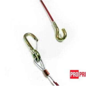 3377074995_ctrahovochnyj-tros-tormoza Трос страхувальний для гальма накату з дишлом регул. по висоті, 1600мм