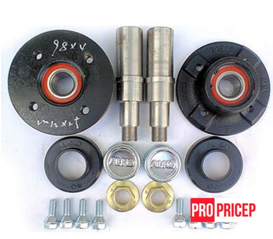 3380325313_stupitsa-v-sbore Маточина в зборі 98х4 з підшипником 30 / 60х34 М12х1,25 375 кг Knott Autoflex