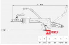 3380653229_tormoz-nakata-knott Гальмо накату KNOTT KF 13C KK14BN3, 750-1300 кг, V- подібний