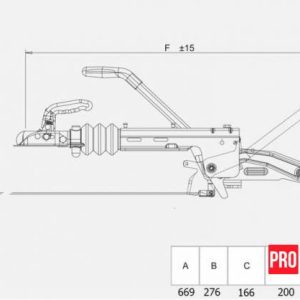 3380706903_tormoz-nakata-knott Гальмо накату KNOTT KF K27AN3, 2700 кг, V- подібний
