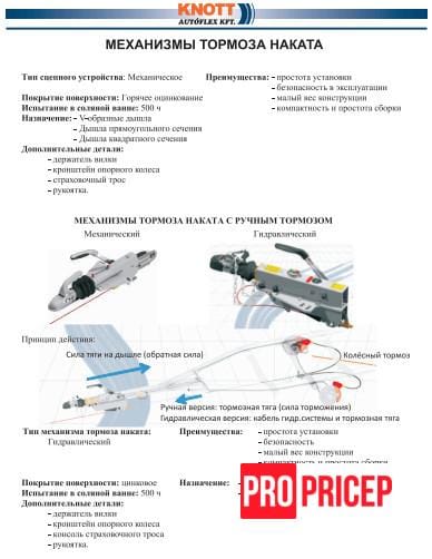 3380831553_tormoz-nakata-knott Гальмо накату KNOTT KF 20, 2000 кг, гідравлічний, V- подібний