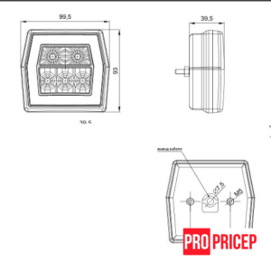 3380962157_fonar-zadnij-fristom Ліхтар задній Fristom FT-122 LED