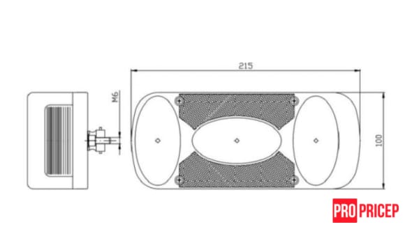 3392405377_fonar-zadnij-pravyj Ліхтар задній правий з протитуманним світлом з освітленням номерного знака FRISTOM MD-036 P BAJONET (правий)