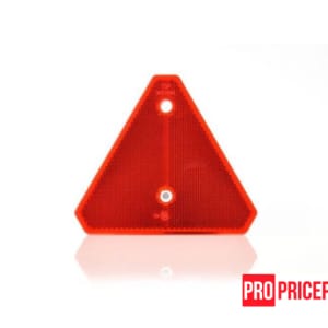 3431673471_svetovozvraschatel-treugolnyj-krasnyj Світловідбивачі Fristom UOT 024B (трикутний червоний в чорній оправі) з отворами