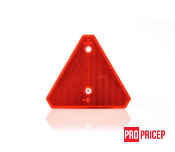 3431673471_svetovozvraschatel-treugolnyj-krasnyj Світловідбивачі Fristom UOT 024B (трикутний червоний в чорній оправі) з отворами