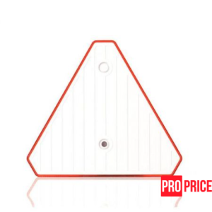 3431673472_svetovozvraschatel-treugolnyj-krasnyj Світловідбивачі Fristom UOT 024B (трикутний червоний в чорній оправі) з отворами