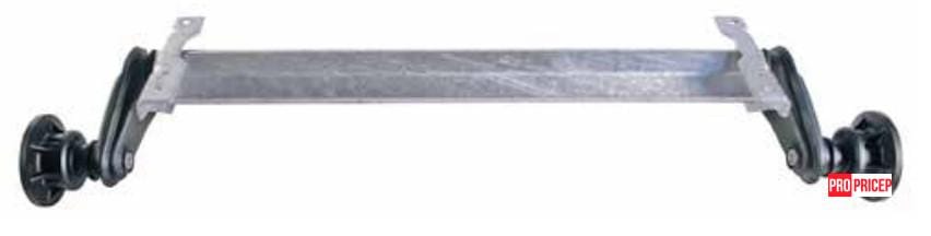 3437566301_os-torsionnaya-al-ko Вісь 1000кг А1400 112x5 (комлектуються колісним болтом типу сфера)