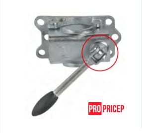 3470619809_homut-opornogo-kolesa Хомут опорного колеса 250кг Winterhoff (чавун), поворотна ручка