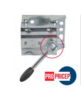 3470970133_homut-dlya-opornogo Хомут для опорного колеса Ø 60 мм Winterhoff сталевий, шарнірна ручка