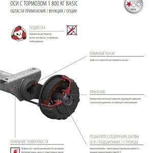 3480867848_os-torsionnaya-al-ko Вісь торсіонна AL-KO гальмівна 1800 кг 1800 мм (112х5)