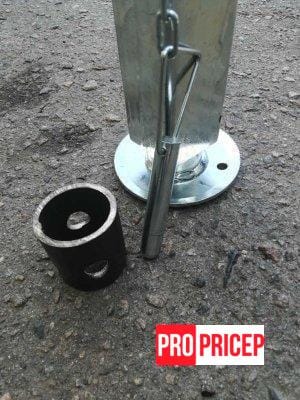 3485707394_opora-domkratnaya-1300 Опора домкратна 1300 кг, 535 мм х 365 мм, з внутрішнім кронштейном