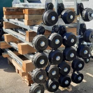 3527395119_os-torsionnaya-tormoznaya Вісь безгальмівна торсіонна Knott-Autoflex 1800 кг 1500 мм 112х5 (кований важіль)