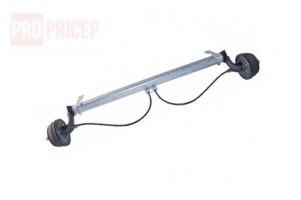 2327_tormoznaya-os-750-kg Вісь Компакт AL-KO торсіонна з гальмом 750 кг А-1200, маточина 100x4