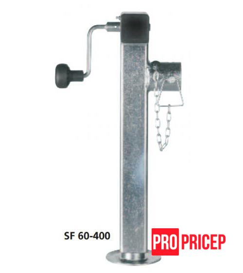 60-400 копия Опора домкратна 1300 кг, 535 мм х 365 мм, з внутрішнім кронштейном