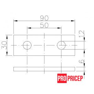 6ооооо7о Пластина до ZBF 20-PO