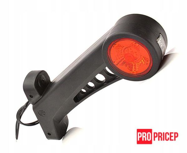 LAMPA-OBRYSOWA-Obrysowka-Rogowa-przyczepka-Leda-2x-Light-Source-LED Ліхтар габаритний контурний LED