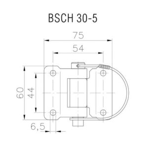 Петля борту BSCH 30-5