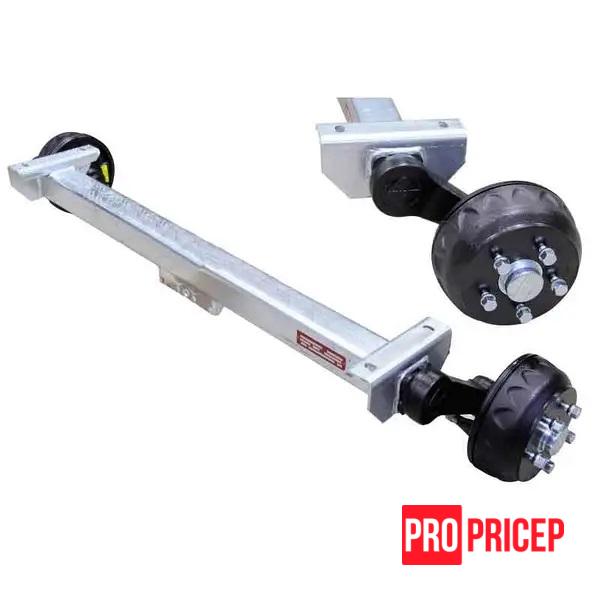 Tesla-Model-Y-Europe Вісь гальмівна Knott VGB 10-M 1000 кг 1500 мм 98х4 (кутий важіль)