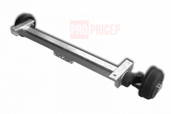 307_4 Вісь гальмівна Knott 1350 кг 1200 мм 112х5 (кований важіль)