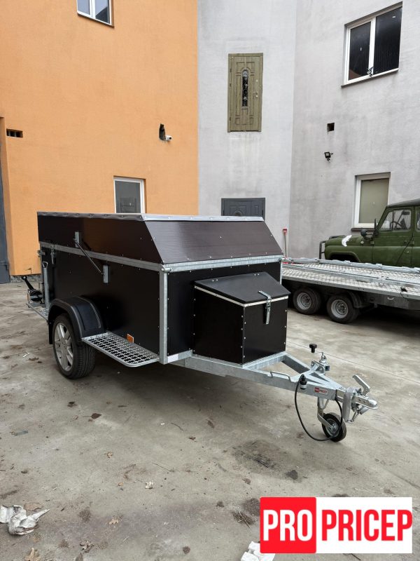 1734786503761487 Причіп - фургон, бортовий закритого типу 1400х2600 мм