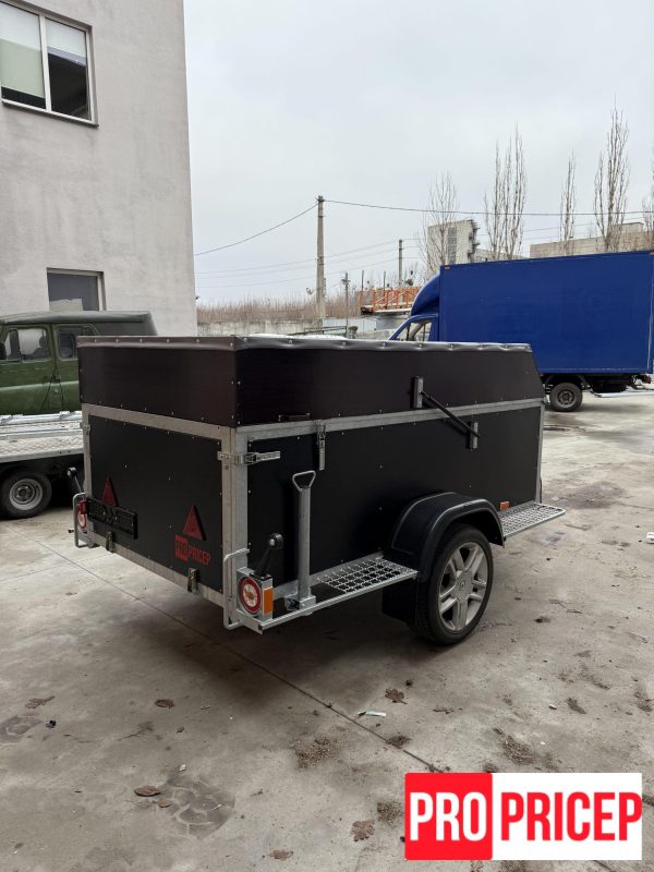 1734786503968520 Причіп - фургон, бортовий закритого типу 1400х2600 мм