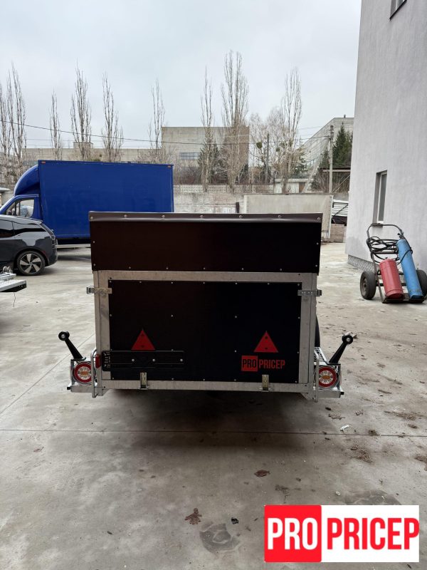 1734786504134904 Причіп - фургон, бортовий закритого типу 1400х2600 мм