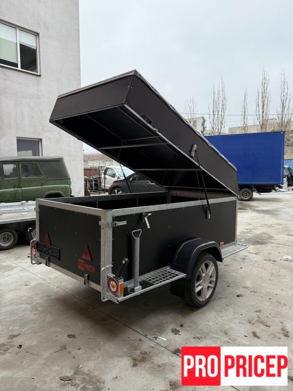 1734786504475740 Причіп - фургон, бортовий закритого типу 1400х2600 мм