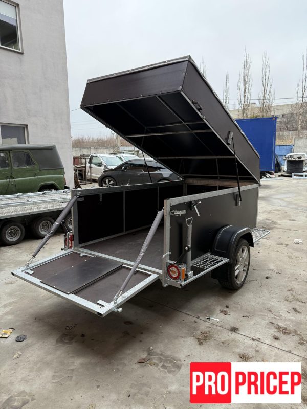 1734786504661699 Причіп - фургон, бортовий закритого типу 1400х2600 мм