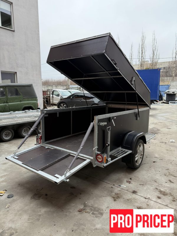 1734786504844354 Причіп - фургон, бортовий закритого типу 1400х2600 мм