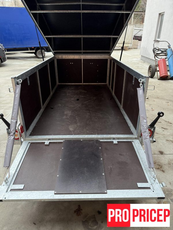 1734786504991127 Причіп - фургон, бортовий закритого типу 1400х2600 мм