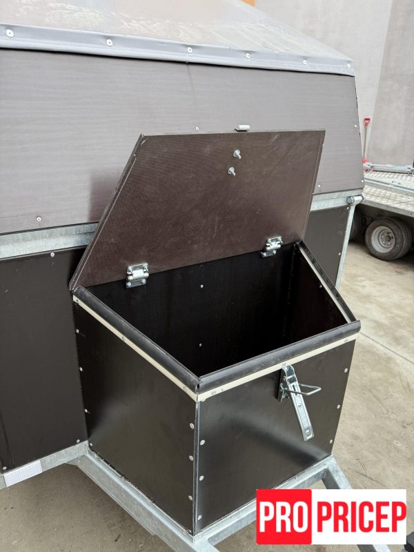 1734786505608220 Причіп - фургон, бортовий закритого типу 1400х2600 мм