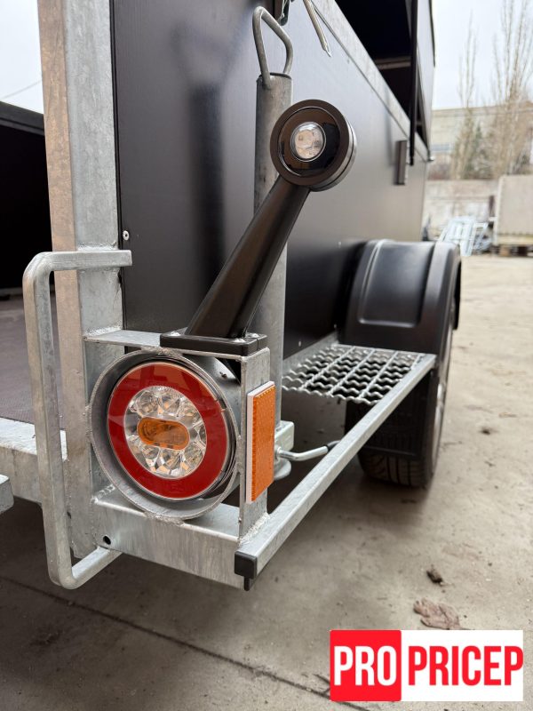 1734786505740321 Причіп - фургон, бортовий закритого типу 1400х2600 мм