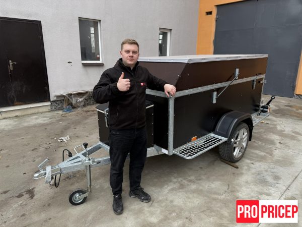 1734786506668462 Причіп - фургон, бортовий закритого типу 1400х2600 мм