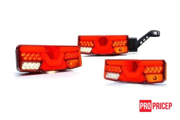 0987 Ліхтар задній на причіп гібридний WAS 1066 W138DŻL лівий