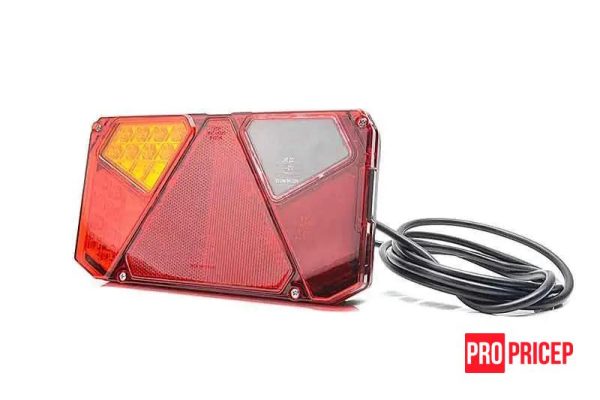 210111`1 Ліхтар задній світлодіодний на вантажівку WAS 919 W125DL лівий