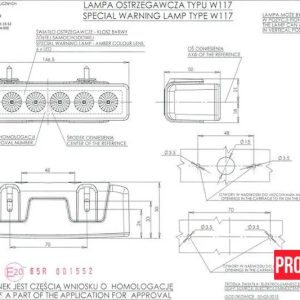 47 Ліхтар-маячок проблисковий світлодіодний WAS 898.1 W117