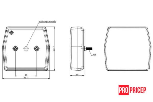4рр45р45 Ліхтарі задні світлодіодні FRISTOM FT-222 LED
