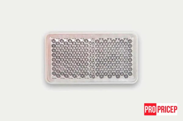 ber5eg Світловідбивач на причіп білий FRISTOM FT-46x26 B