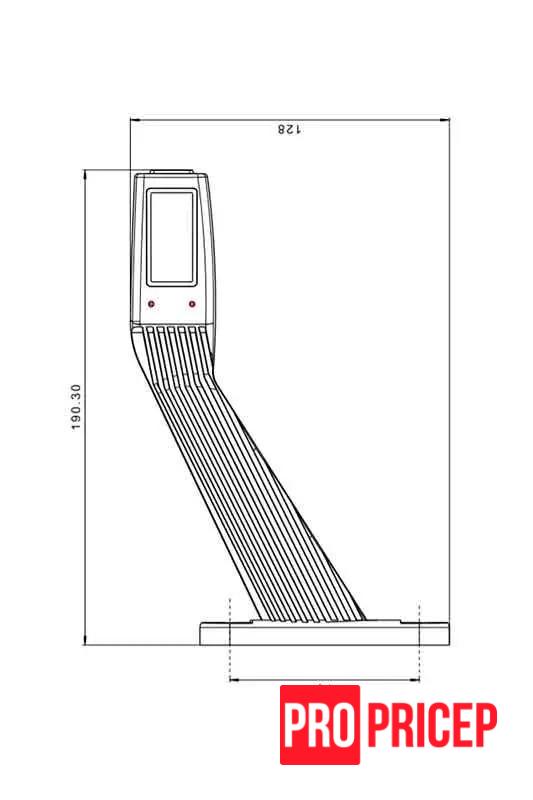 цк3 Ліхтар контурний-габаритний світлодіодний FRISTOM FT-145 LED лівий