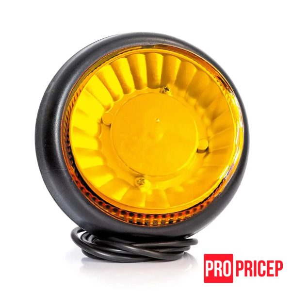 цукпцп Проблисковий маячок помаранчевий світлодіодний FRISTOM FT-101 3S RO LED обертовий спалах