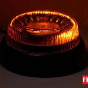 дкек Проблисковий маячок помаранчевий світлодіодний FRISTOM FT-101 3S RO LED обертовий спалах