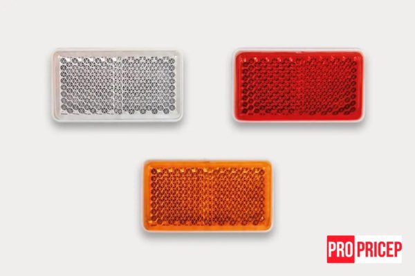 ebr4 Світловідбивач на причіп білий FRISTOM FT-46x26 B