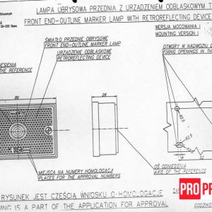 икц Ліхтар габаритний передній WAS 82 W15