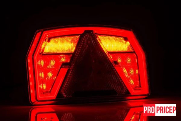 икуукииу Ліхтар задній світлодіодний FRISTOM FT-371 TD LED O з освітленням номерного знаку