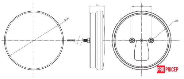 Screenshot Ліхтар задній комбінований світлодіодний FRISTOM FT-214 LED