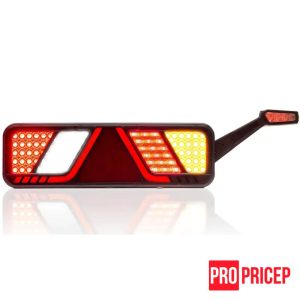 иук4ппм Ліхтар напівпричепа задній світлодіодний FRISTOM FT-700-146 P LED AMP 7PIN правий