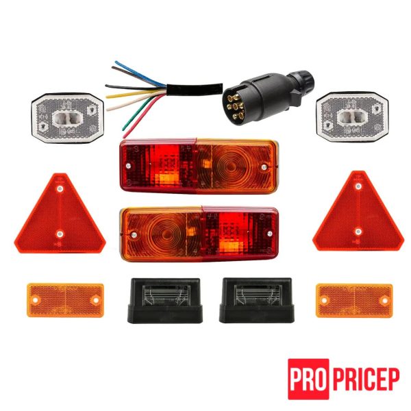 иуке Комплект світлотехніки на легковий причіп (Польща) var 4